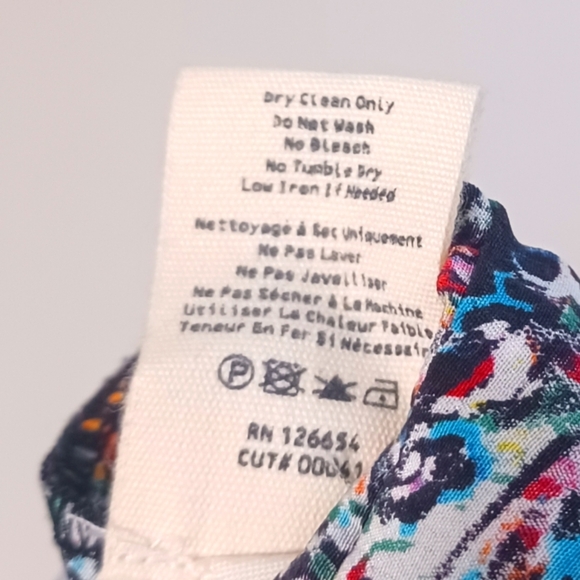 L’AGENCE 100% Silk Colorful Abstract Artsy Jumpsuit - Picture 13 of 16